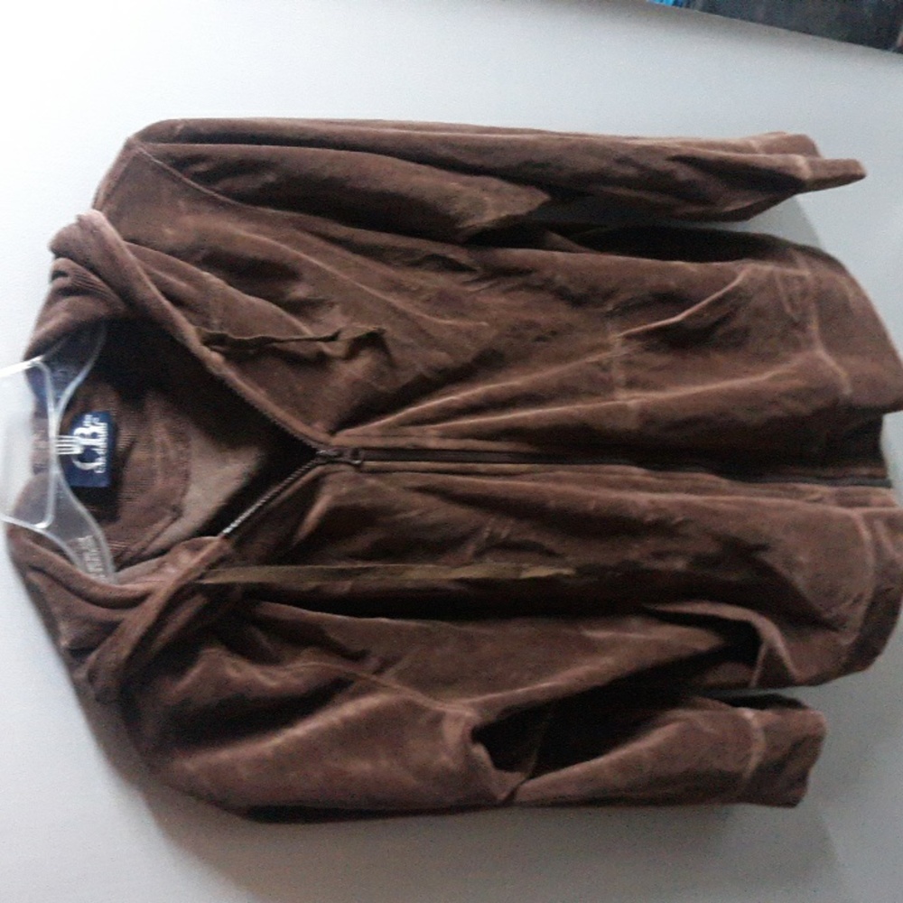 CB Casual Size 1X Hooded Jacket (SKU 827)